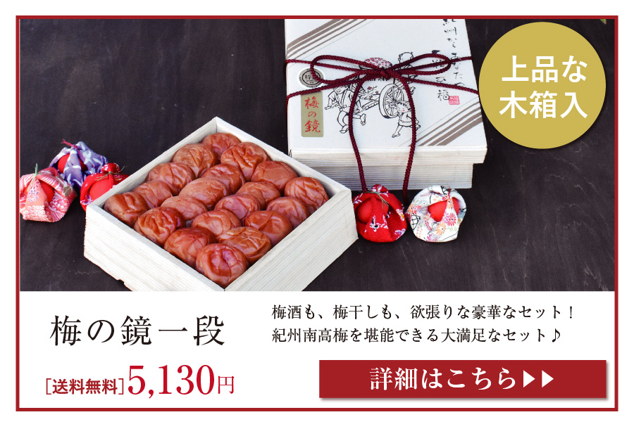 梅の鏡一段