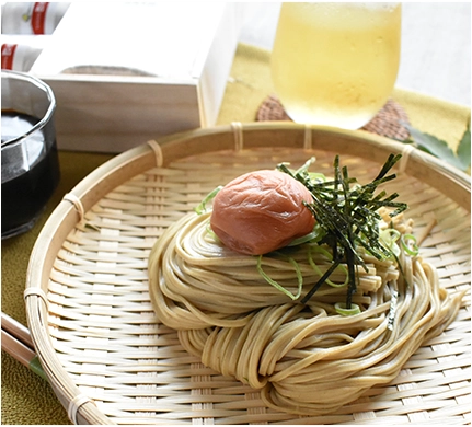 冷たいお蕎麦の画像