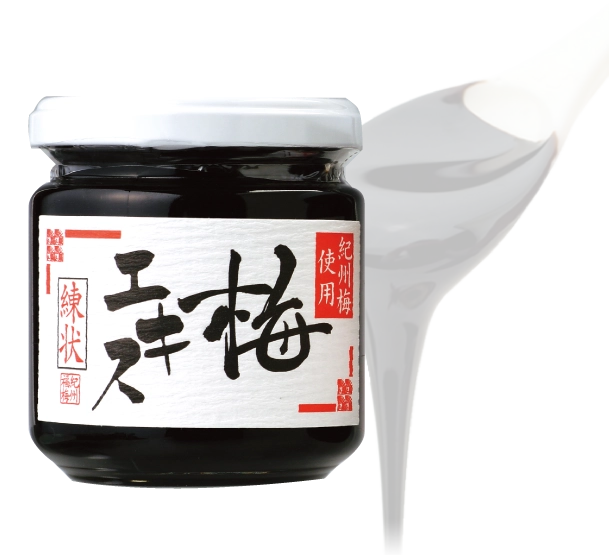 青梅の果汁を煮詰めて作る昔からの梅の健康食品 【梅エキス（梅肉