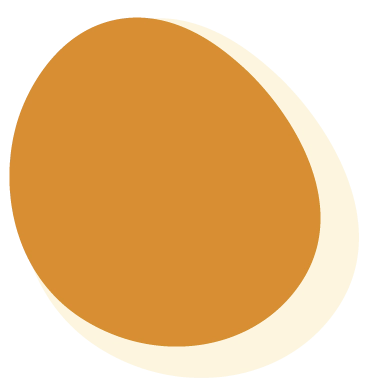 オレンジ色の丸背景画像