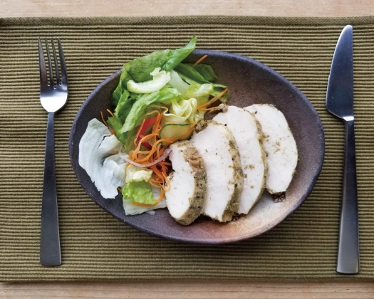 梅deサラダチキン